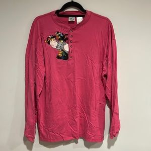 Women’s Disney Store Dumbo Embroidered Long Sleeve Size XL